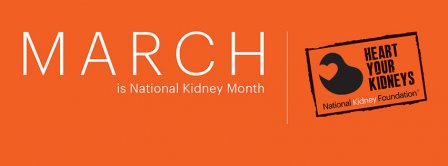 March Kidney Month Banner Facebook Covers
